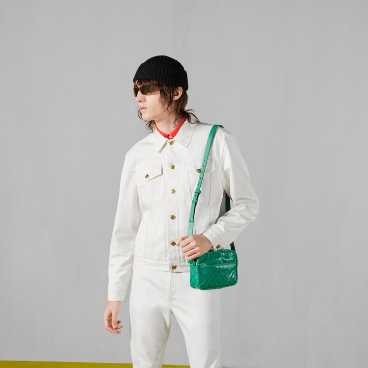 760342.FACK5.3727.004.100.0000.Light GG Crystal mini shoulder bag